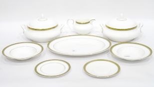 Royal Doulton 'Clarendon' pattern part dinner service H.