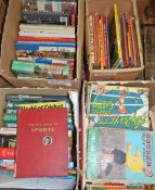Large quantity of books relating to football,