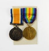 WWI War medal and Victory medal named to " PO 2359-5-PTE. R. JAMES. R.M.L.I.
