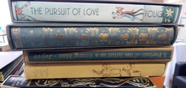 Folio Society - large collection including Jane Austen, Jules Verne, Bronte, Burton, Thackeray,