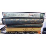 Folio Society - large collection including Jane Austen, Jules Verne, Bronte, Burton, Thackeray,