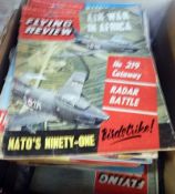 Quantity of 1960's Royal Airforce Flying Review magazine