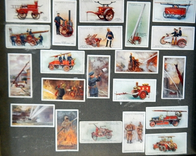 Album of cigarette cards to include Wills,