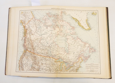 "The Times Atlas", published at The Office of The Times 1896, numerous colour double-page maps, - Image 2 of 2