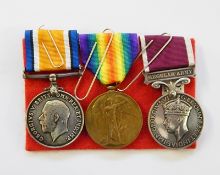 WWI War and Victory medal named to " G/3209. PTE. B. CLARE MIDD'X.R.