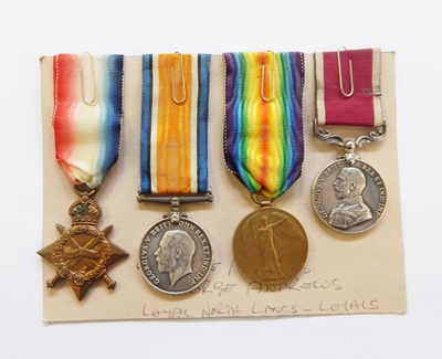 WWI 1914-15 star, war medal,