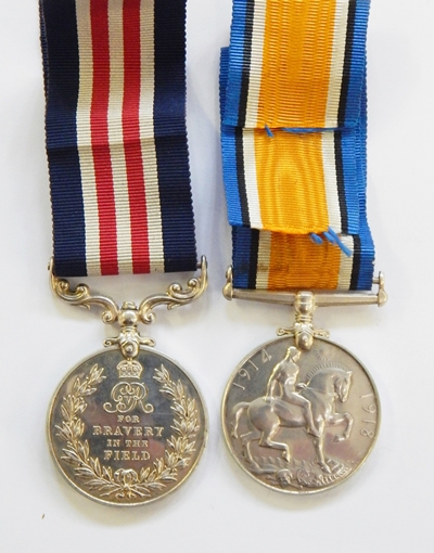WWI military medal and war medal awarded to 'M-34955.PTE.F.C.BUCKLAND.R.A.S. - Image 2 of 4