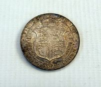 1910 EF Edward VII half crown