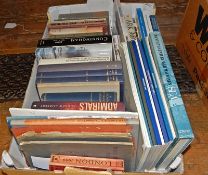 Quantity of books on sailing and navigation including two volumes of "Admiralty Manual of