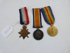 WWI War medal and Victory medal named to "9216. A. HUMPHREYS. ACT.L.STO.R.N.