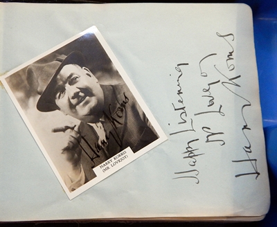 Quantity of various autograph books from early to late 20th century, - Image 2 of 2