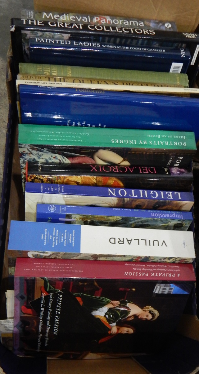 Large quantity of books relating to art and some other subjects,