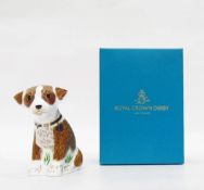 Royal Crown Derby 'Colin The Puppy' limited edition model (boxed)