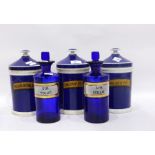 Various pharmaceutical bottles,