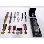 Campaign medals, Northern Ireland and regular army, both to L CPL J E Morris, GLR,