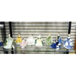 Assorted Royal Doulton figures to include 'Elegance', 'Premier', 'Hillary', 'Lily',