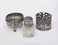 George IV silver salt, London 1824, maker's mark 'CH', 1.