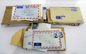 Approximately 100 envelopes from 1940 to 1960 from original source,