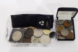Quantity of George V and later British silver and copper coinage