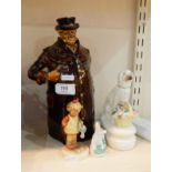 Royal Doulton character decanter, a Staffordshire model poodle,