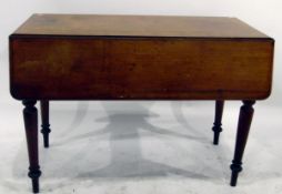 19th century mahogany pembroke table,