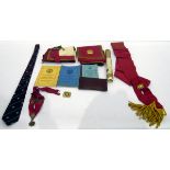 Collection of Order of Buffaloes regalia and ephemera including Primo medal 'Ye Twyford Lodge' 4928,