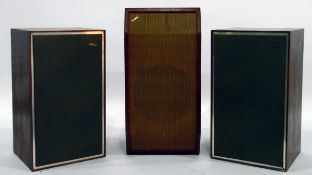 Wharfedale stereo speaker and a pair of matching Wharfedale speakers (3)