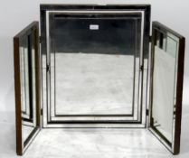 Art Deco triptych mirror with provenance of Lord Sefton Sale by Christies