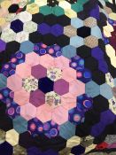 Large patchwork quilt