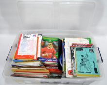 Large collection of football,