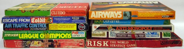 Quantity of boxed games to include Airways, Colditz, League Champions,