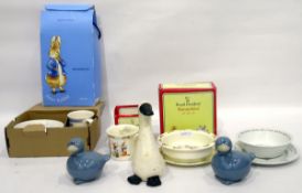 Wedgwood Peter Rabbit bowl and mug set (boxed),