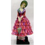 Royal Doulton figure 'Priscilla' HN1340, marked to base 'Potted by Doulton & Co',