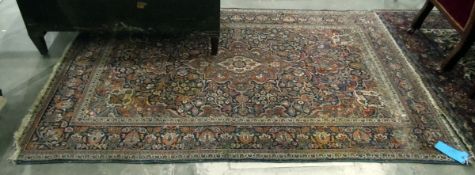 Antique Eastern wool carpet of Persian design,