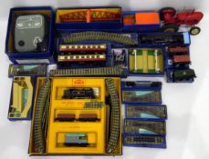 Quantity of Hornby 00 gauge railway equipment to include the locomotive 'Duchess of Montrose',