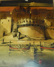 Mixed media oil on panel Venetian scene with gondolas - Image 2 of 2