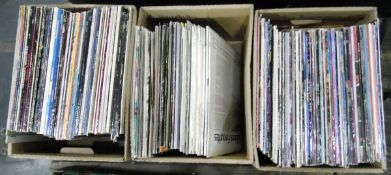 Large quantity of records to include Grease, The Best of Glenn Miller, Eddie Grant, Diana Ross,