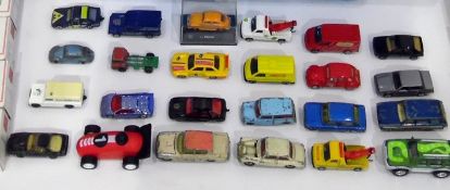 A small quantity of cars to include Corgi,