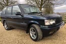 2001 second-generation P38A Range Rover "H&H" Limited Edition (REGISTRATION PLATE NOT