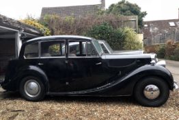 LOT WITHDRAWN Triumph Renown 1951 This is a never restored/resprayed example.