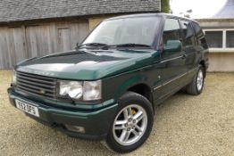 2001 P38 A,Range Rover, 30th Anniversary Limited Edition 4.6 V8 petrol,4 speed automatic.