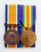 WWI War and Victory medal named to '286901 A C 1T BULL RAF'