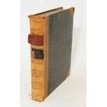 "The Harleian Miscellany", various vols, half leather, all rather chipped and worn,