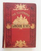 Large quantity "The Illustrated London News", some bound in original green gilt pictorial cloth,