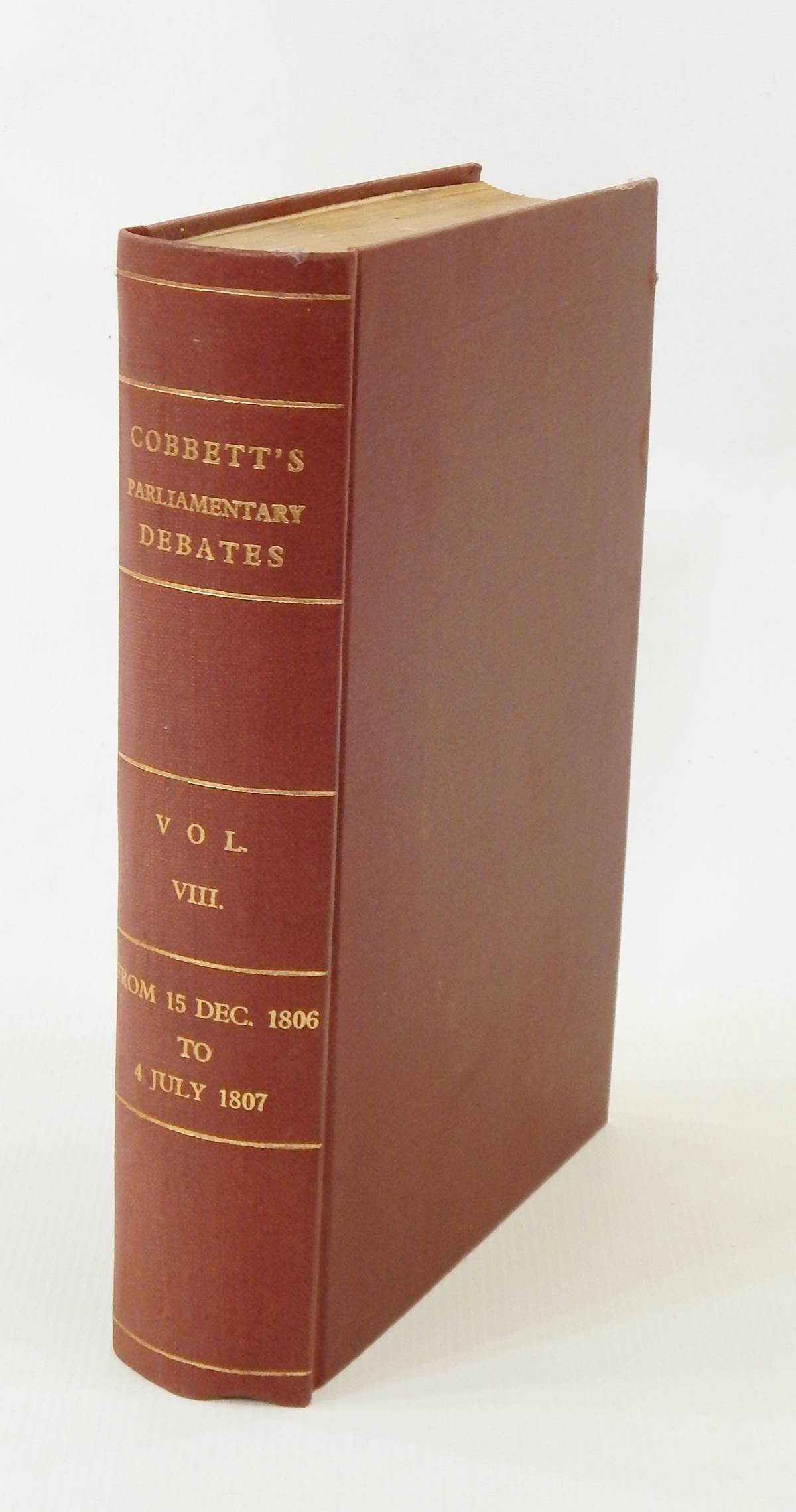 Large quantity of "Cobbett's Parliamentary Debates",