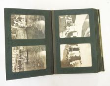 Four various photograph albums "Motor Tour 1913", images Villa D'Este, Italian Alps, Dijon, Venice,