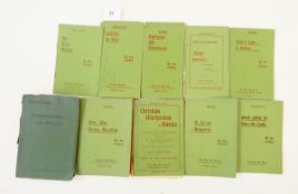 Tolstoy, Leo "Letters on War", The Free Age Press, original green limp covers,