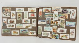 Album of cigarette cards to include Wills,