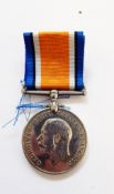 WWI War medal named to '20686 PTE A SCOTT GLOUC R',