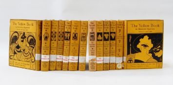 "The Yellow Book, an Illustrated Quarterly", 13 vols, vol 1 April 1894 through to April 1897,